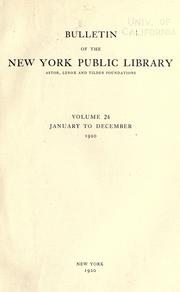 Cover of: Supplement to the Handbook of the S.P. Avery collection in the New York Public Library.: Additions of prints, 1901-1920