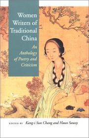 Cover of: Women Writers of Traditional China by 