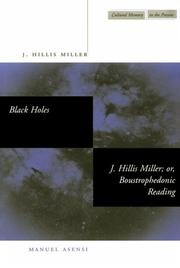 Black holes by J. Hillis Miller