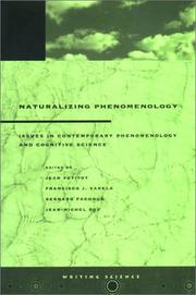 Cover of: Naturalizing Phenomenology by 