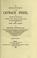 Cover of: The history of the Catnach Press