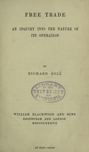 Cover of: Free trade by Gill, Richard, Gill, Richard