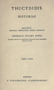 Cover of: Thucydidis Historiae