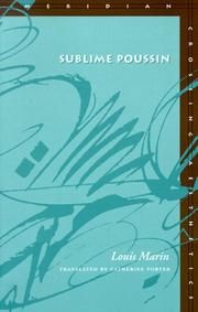Cover of: Sublime Poussin