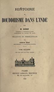 Cover of: Histoire du bouddhisme dans l'Inde.: Traduite du n©Øeerlandais par G©Øed©Øeon Hu