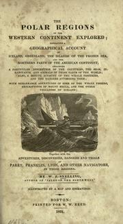 Cover of: The polar regions of the western continent explored