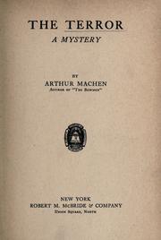 Cover of: The terror by Arthur Machen