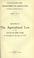 Cover of: Sections of the agricultural law of the state of New York as amended by the laws of 1910.