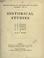 Cover of: [Publications.
