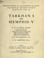 Cover of: [Publications.