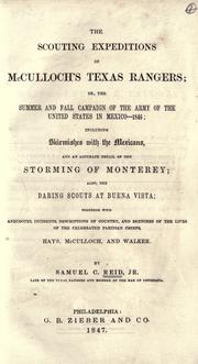Cover of: History of the war between the United States and Mexico, from the commencement of hostilities to the ratification of the treaty of peace.