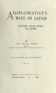 Cover of: A diplomatist's wife in Japan