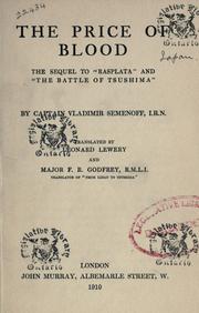 Cover of The price of blood