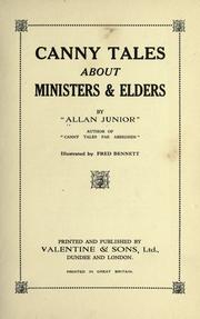 Cover of: Canny tales about ministers & elders