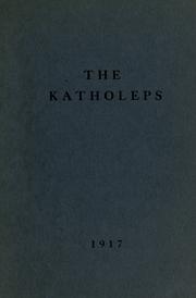 Cover of: The Katholeps. | 
