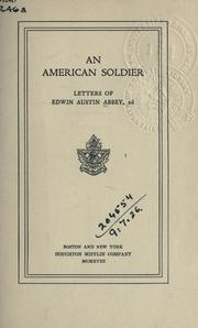 Cover of: An American soldier: letters.