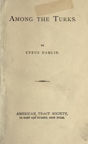 Cover of: Among the Turks.