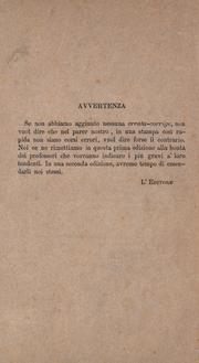 Cover of: Antichitá romane