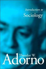 Cover of: Introduction to sociology