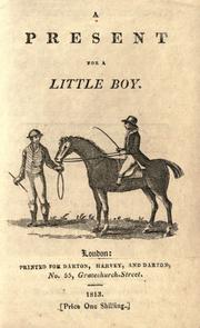 Cover of: present for a little boy.