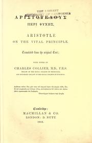 Cover of: Aristotelous peri psuxes = by Aristotle