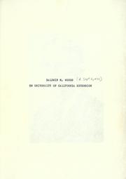 Cover of: Baldwin M. Woods on University of California Extension: and related material