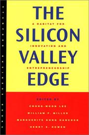 Cover of: The Silicon Valley Edge: A Habitat for Innovation and Entrepreneurship (Stanford Business Books)