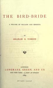 Cover of The bird-bride