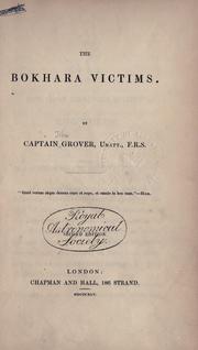 Cover of: The Bokhara victims.