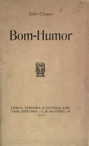 Cover of: Bom-humor by João Pinheiro Chagas