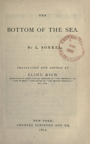 Cover of: The bottom of the sea by L. Sonrel, L. Sonrel