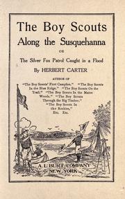 Cover of: The Boy Scouts along the Susquehanna | Herbert Carter