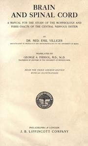 Cover of: Brain and spinal cord by Emil Villiger