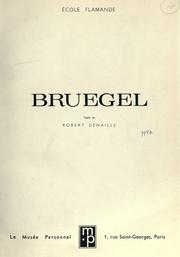 Cover of: Bruegel. by Pieter Bruegel