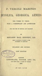 Cover of: Bucolica, Georgica, Aeneis: the works of Virgil