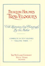 Cover of: Burton Holmes travelogues by Burton Holmes