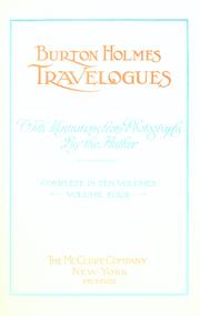 Cover of: Burton Holmes travelogues by Burton Holmes