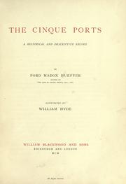 The Cinque Ports by Ford Madox Ford