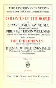 Cover of: Colonies of the world