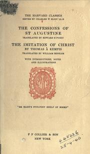 Cover of: The Confessions of St. Augustine