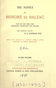 Cover of: The country doctor by Honoré de Balzac