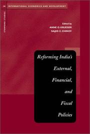 Cover of: Reforming India's External, Financial, and Fiscal Policies (Stanford Studies in International Econom)