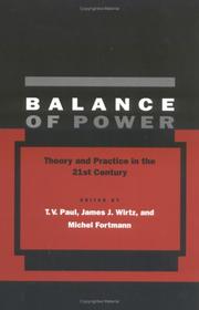 Cover of: Balance of Power by 