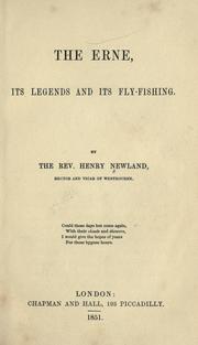 Cover of: The Erne by Henry [Garrett] Newland
