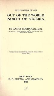 Cover of: Exploration of Aïr by Buchanan, Angus