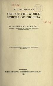 Cover of: Exploration of Aïr: out of the world north of Nigeria