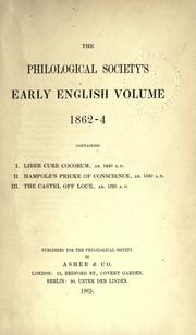 On early English pronunciation by Alexander John Ellis