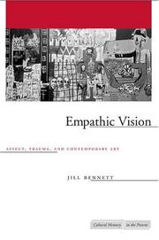 Empathic Vision by Jill Bennett