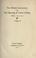 Cover of: The fiftieth anniversary of the opening of Vassar college, October 10 to 13, 1915