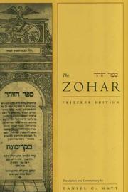 Cover of: The Zohar by Daniel C. Matt